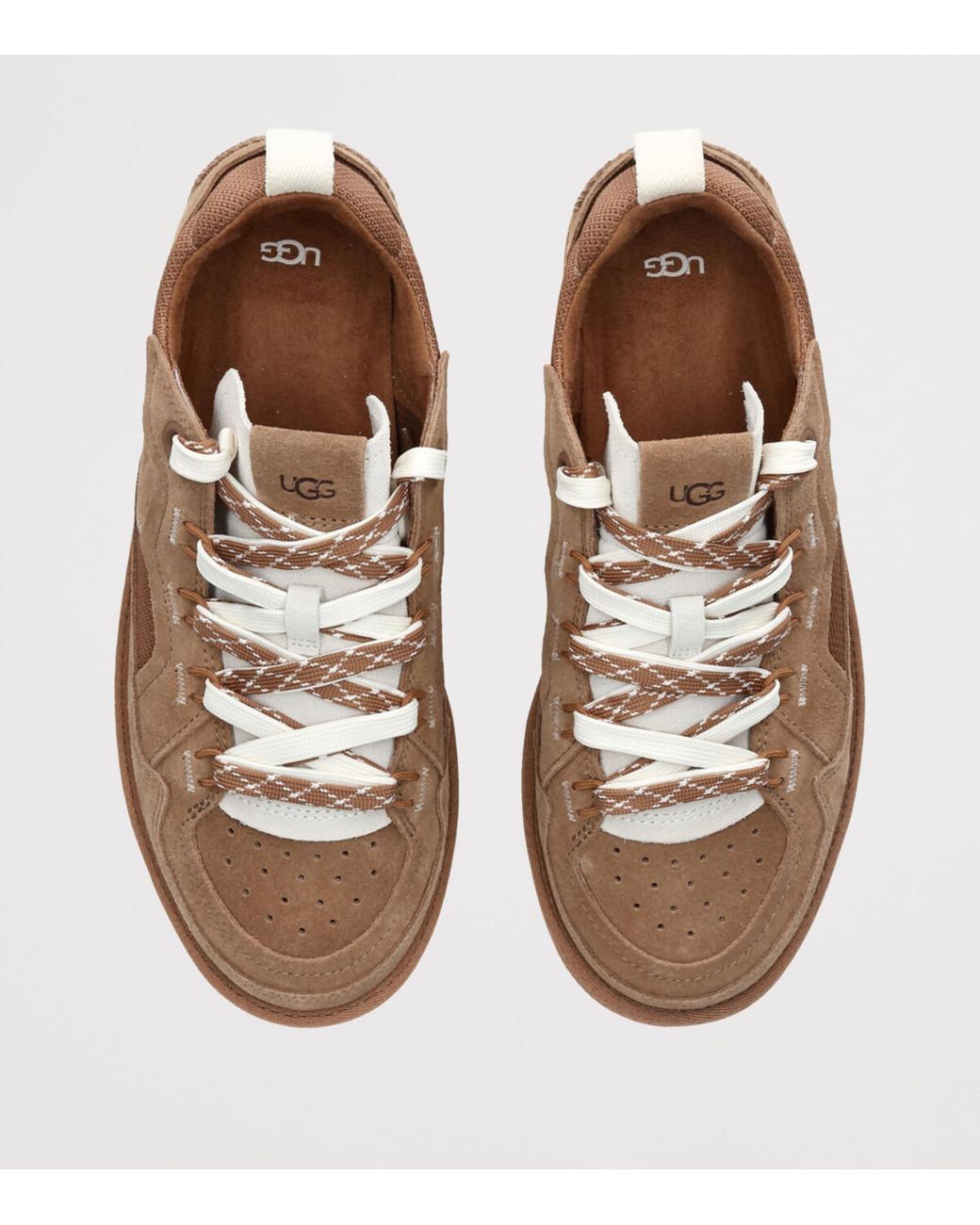 Ugg Brown Suede Minimel Sneakers for men