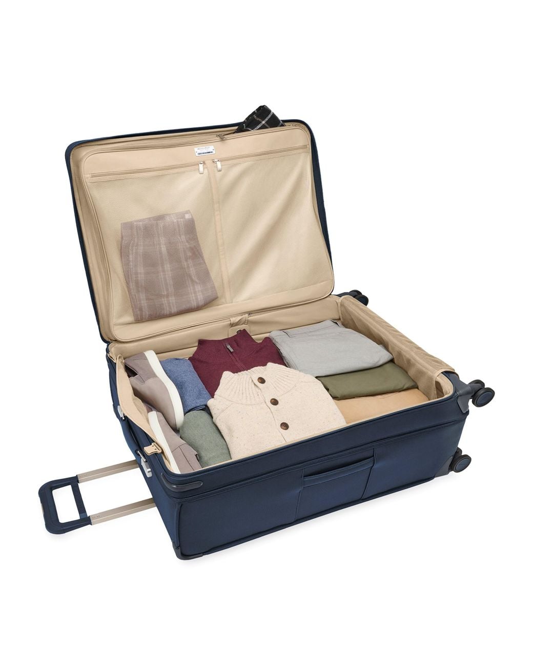 Briggs & Riley Blue Baseline Extra Large Expandable Spinner Suitcase