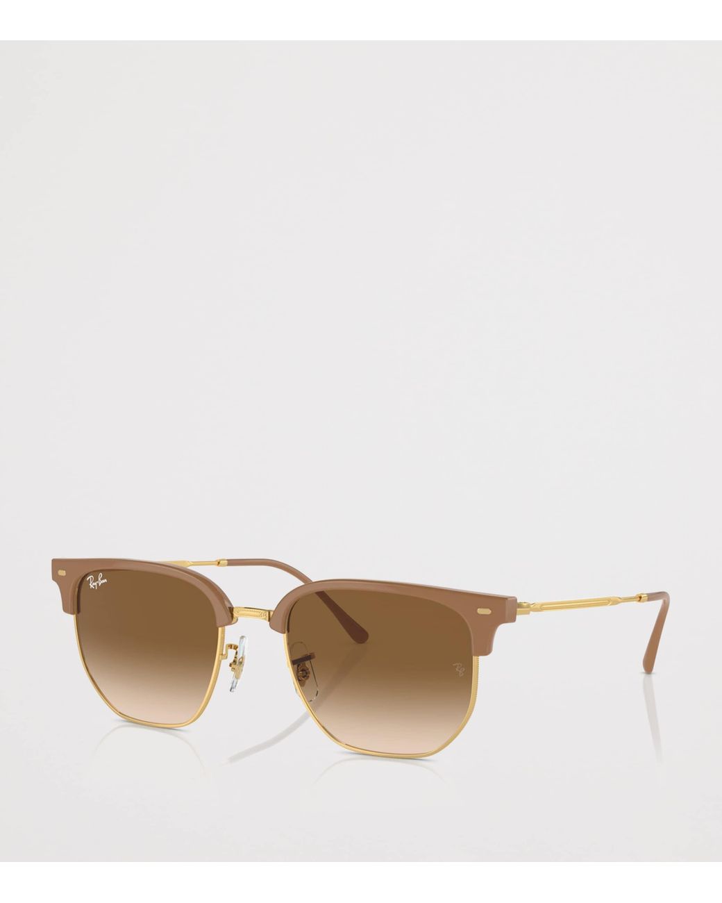 Ray-Ban Brown New Clubmaster Sunglasses