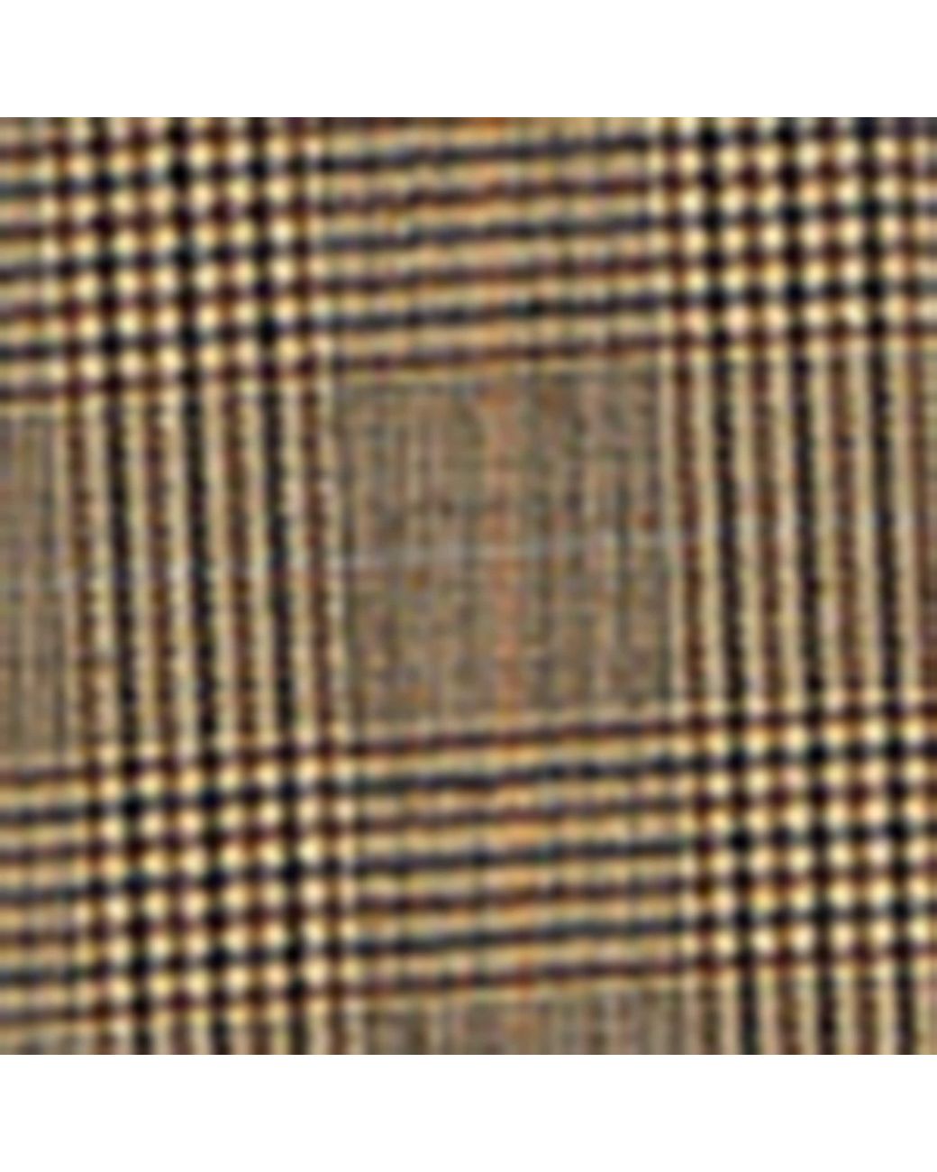 Saint Laurent Gray Wool Check Flared Trousers