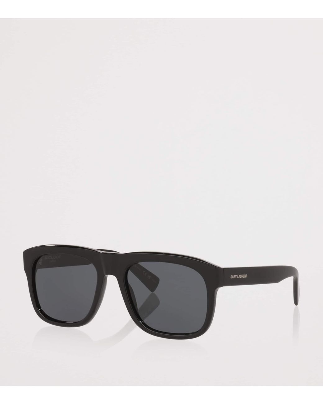 Saint Laurent Gray Acetate Sl 558 Rectangle Sunglasses for men