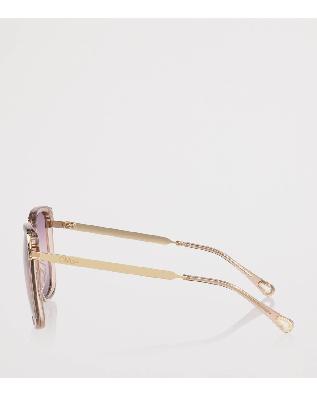 Chloé Purple Ch0286S Rectangle Sunglasses