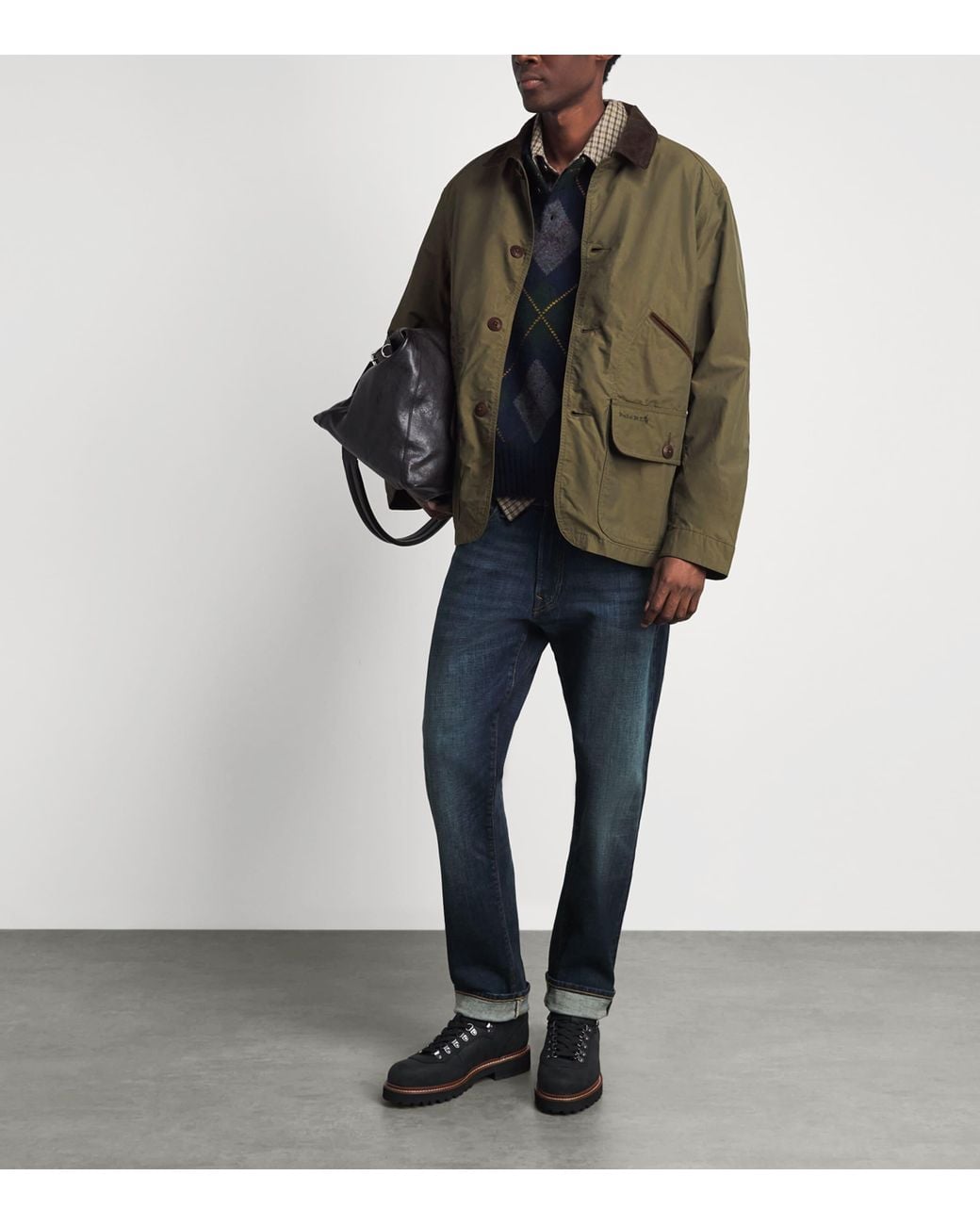 Polo Ralph Lauren Green Clarkfield Utility Jacket for men