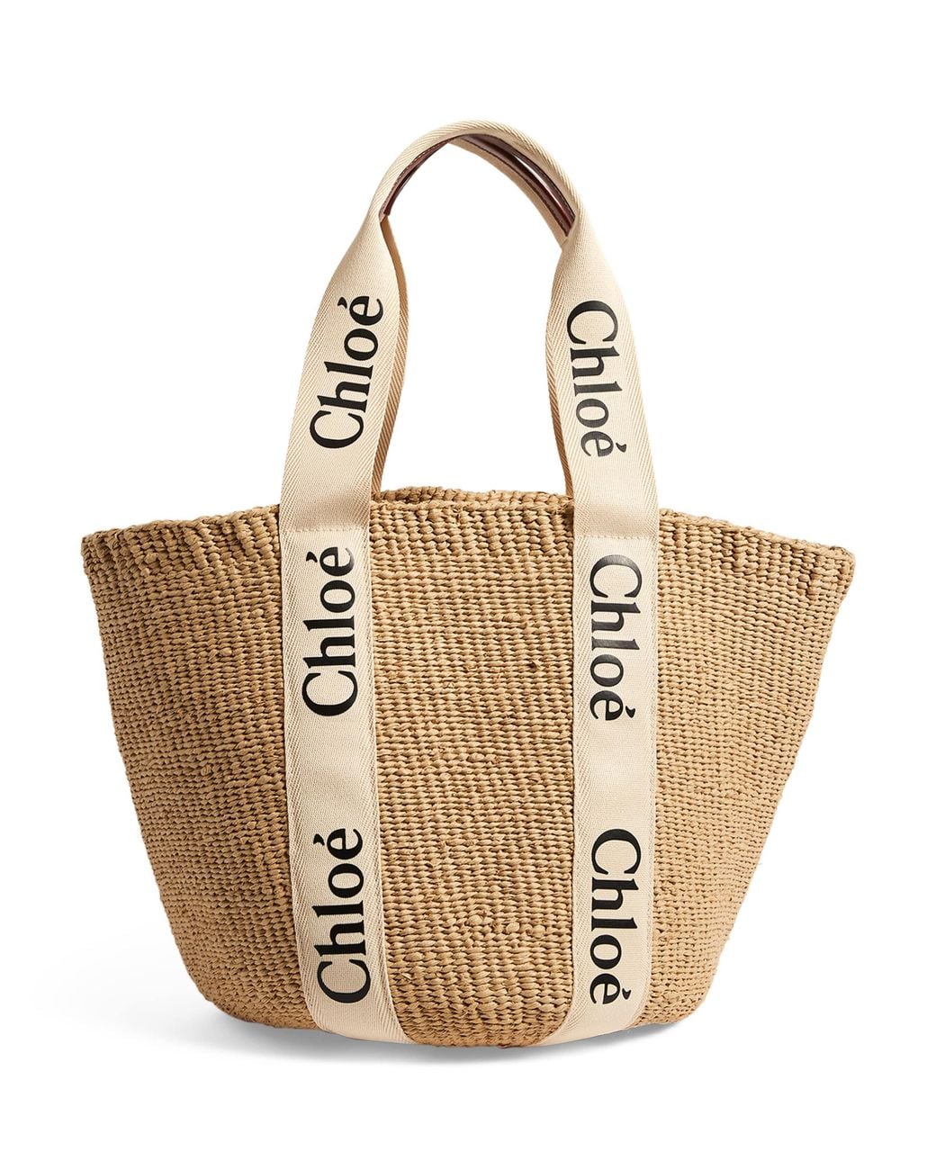 Chloé Metallic Large Woody Basket Bag