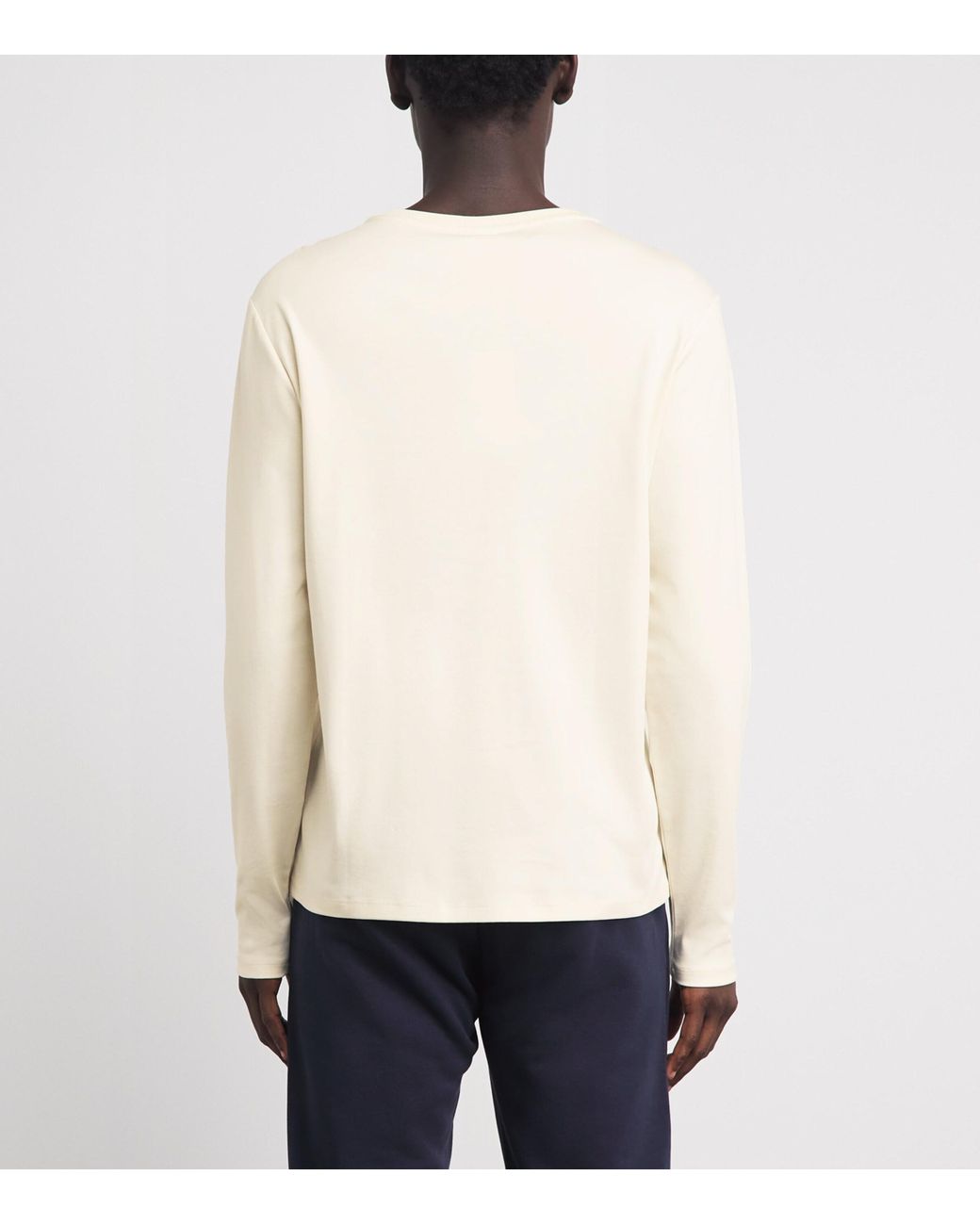Bogner White Supima Cotton Arvid Sweater for men