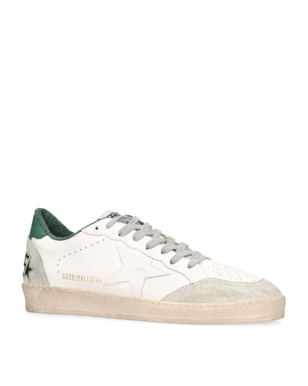 Golden Goose Deluxe Brand White Leather Ball Star Sneakers for men