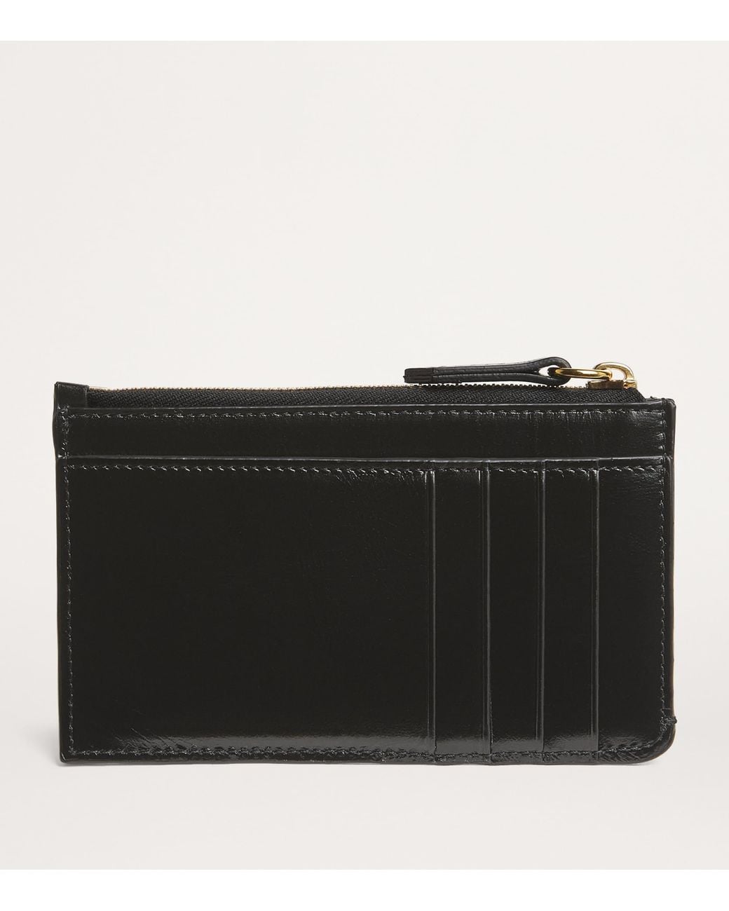 Chloé Black Small Calfskin Zipped Card Holder