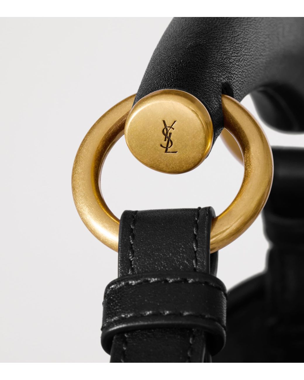 Saint Laurent Black Medium Mombasa Shoulder Bag