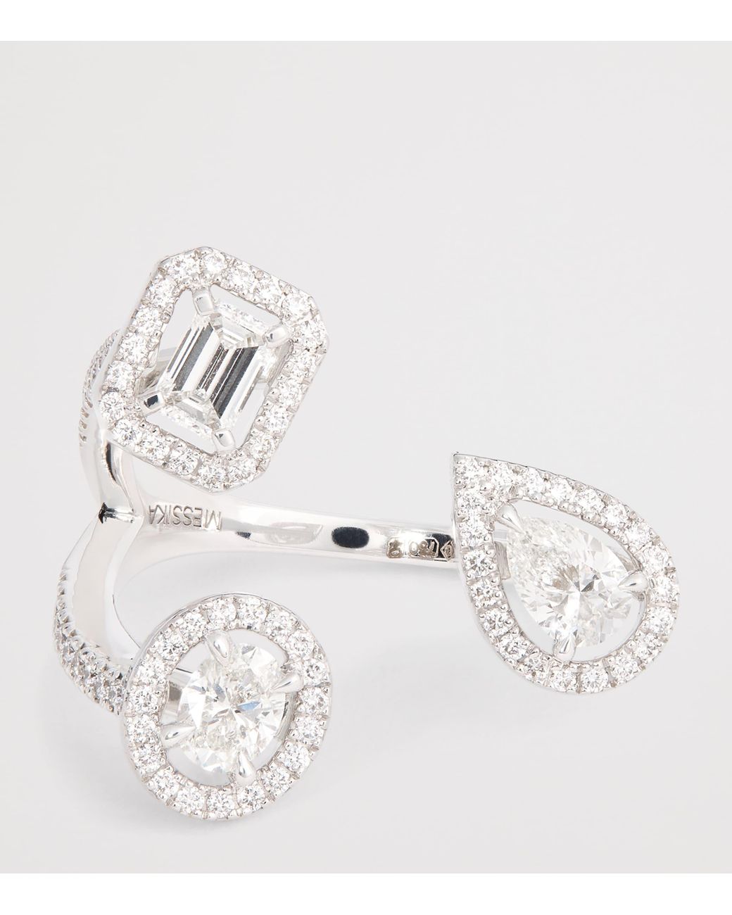 Messika White My Twin And Diamond Ring