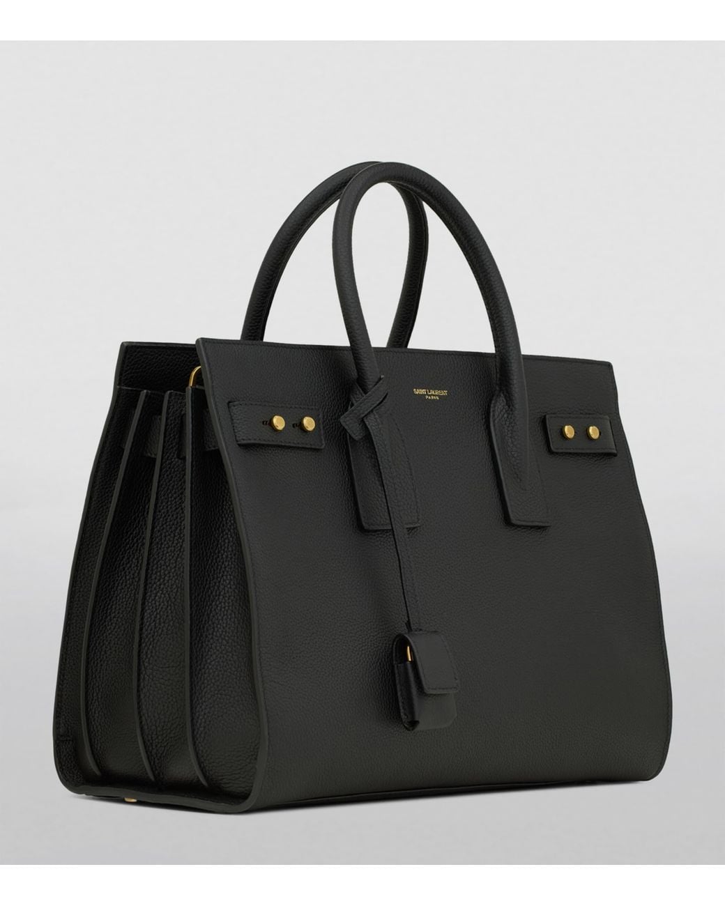 Saint Laurent Black Small Sac De Jour Tote Bag