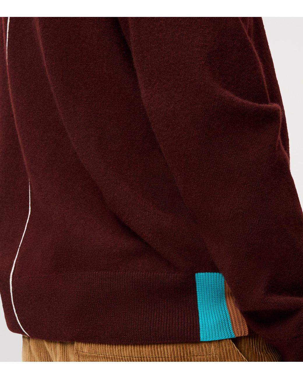 Loewe Purple Wool-Blend Anagram Sweater for men