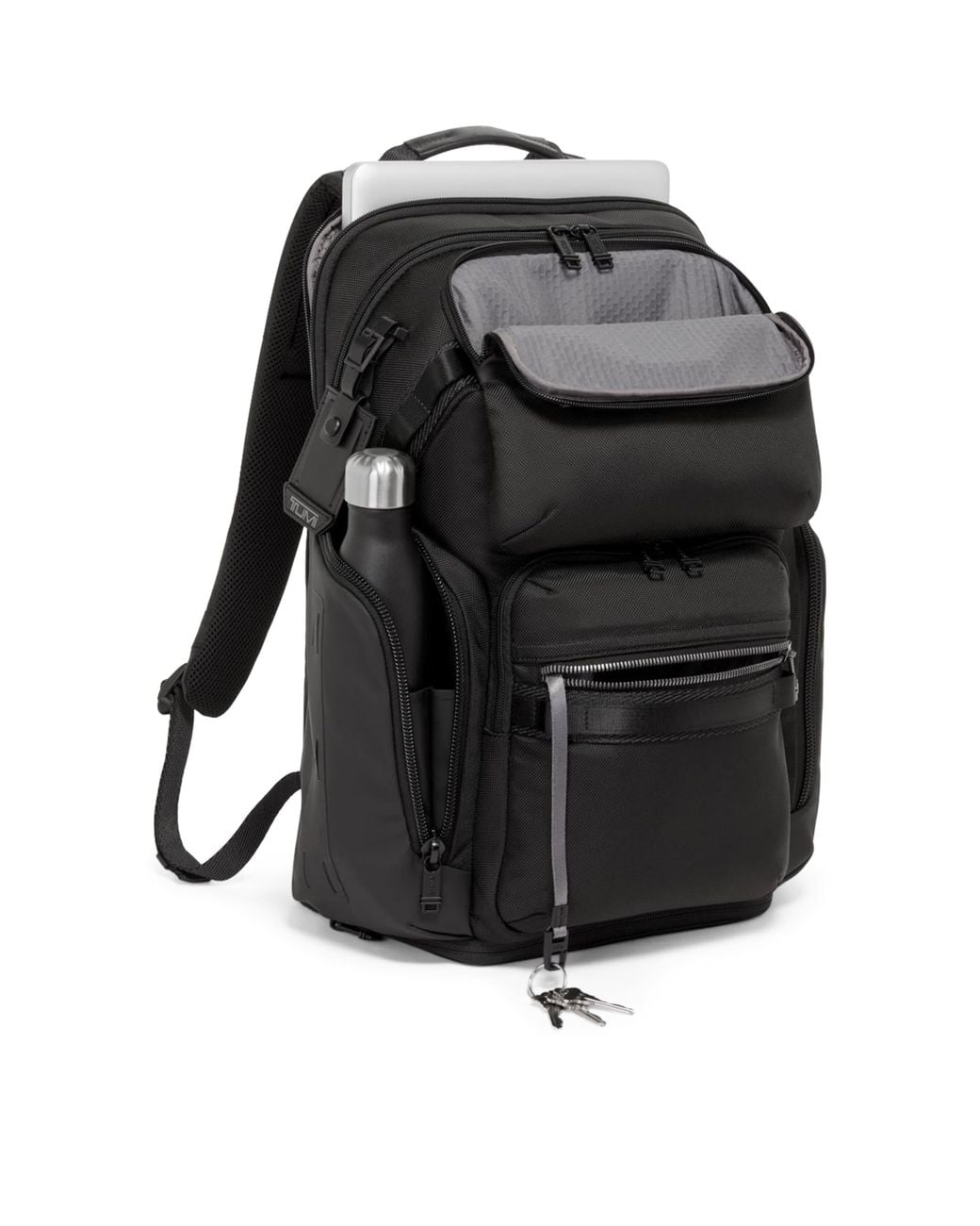 Tumi Black Ballistic Nylon Alpha Bravo Nomadic Backpack