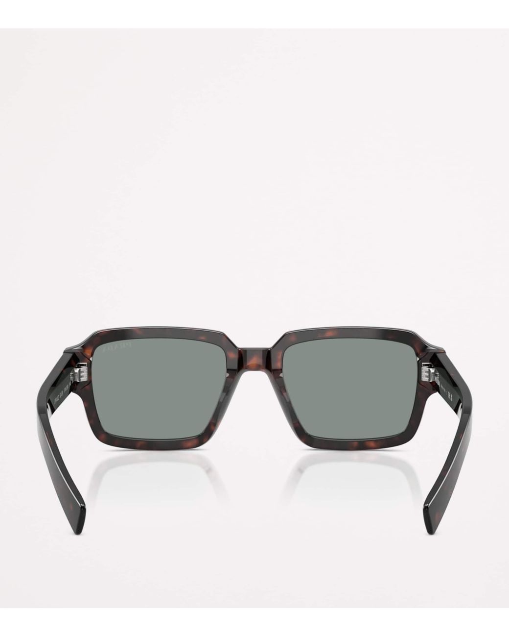 Prada Gray Injected Pr02Zs Sunglasses for men