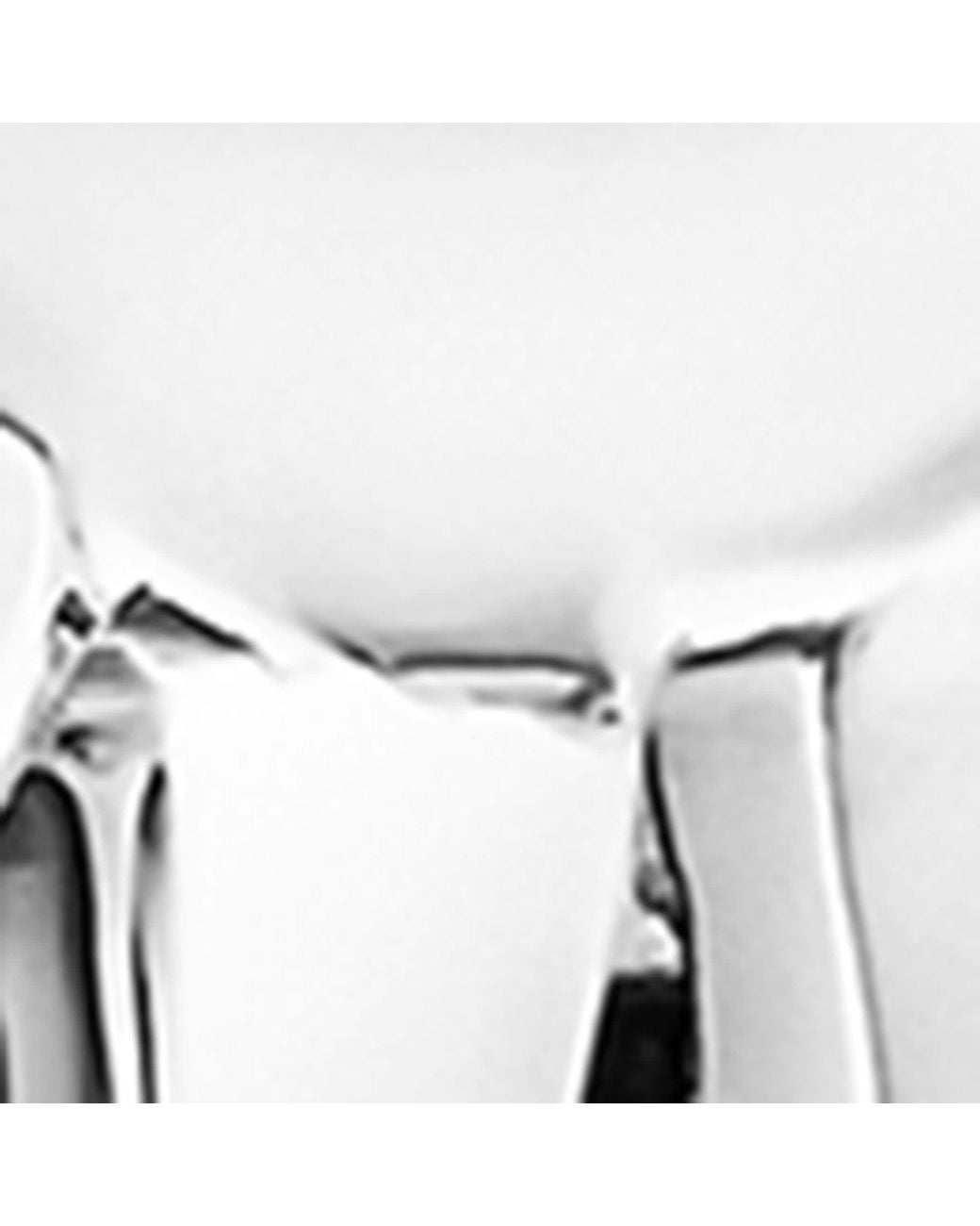 Maria Tash White Metal Mohawk Hoop Earring