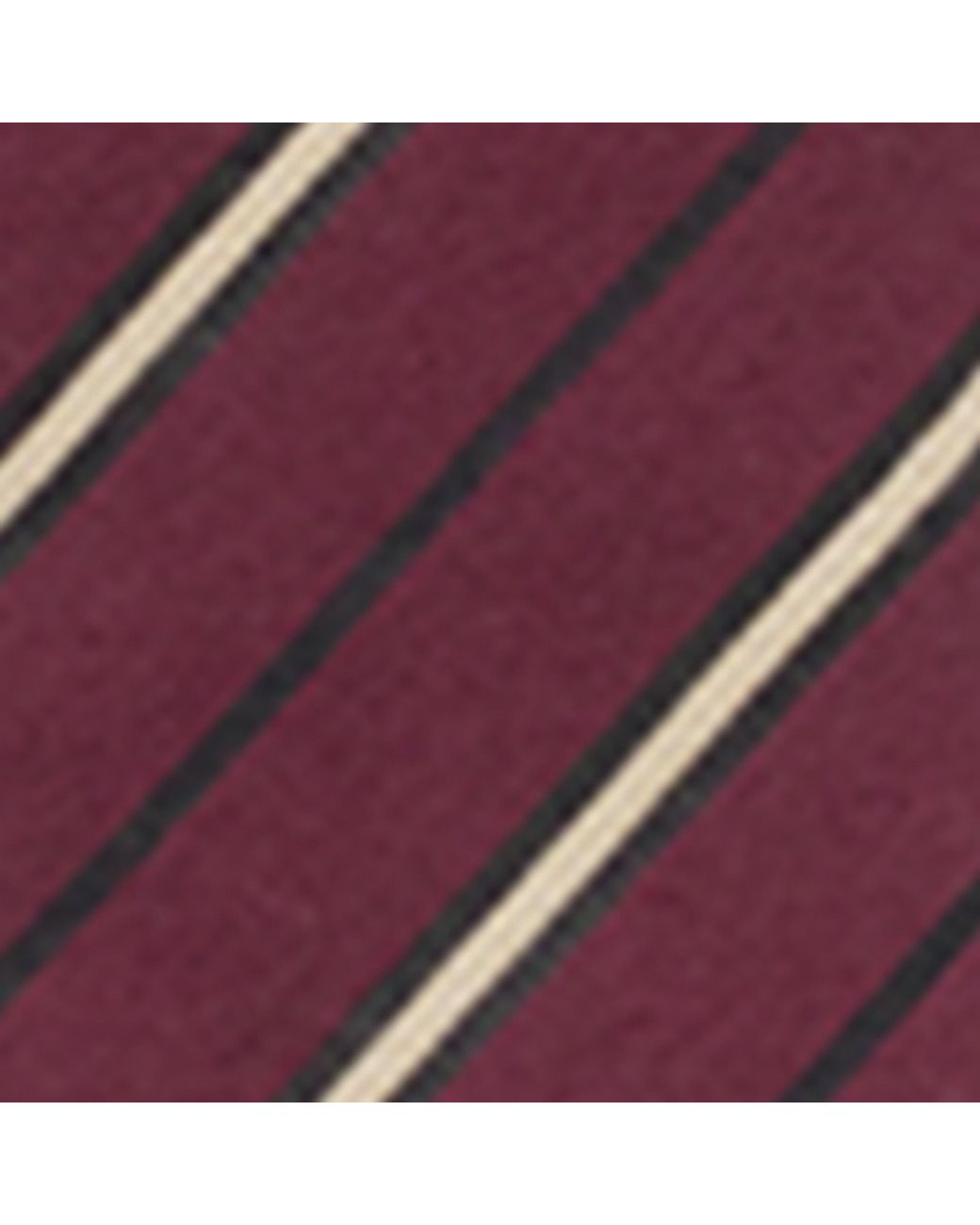 Saint Laurent Red Silk-Wool Jacquard Stripe Tie