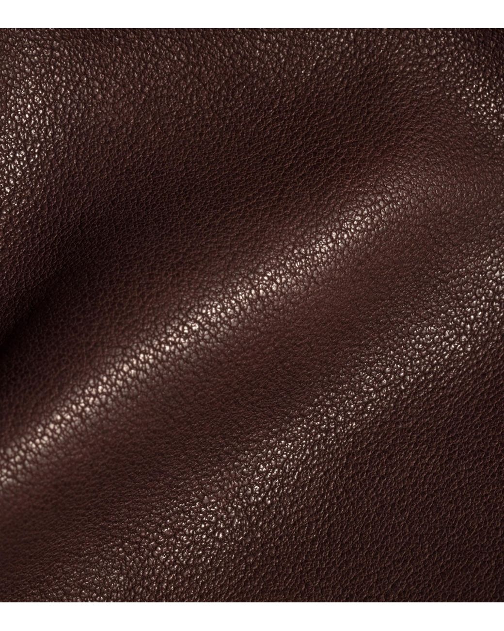 Miu Miu Brown Nappa Leather Pouch