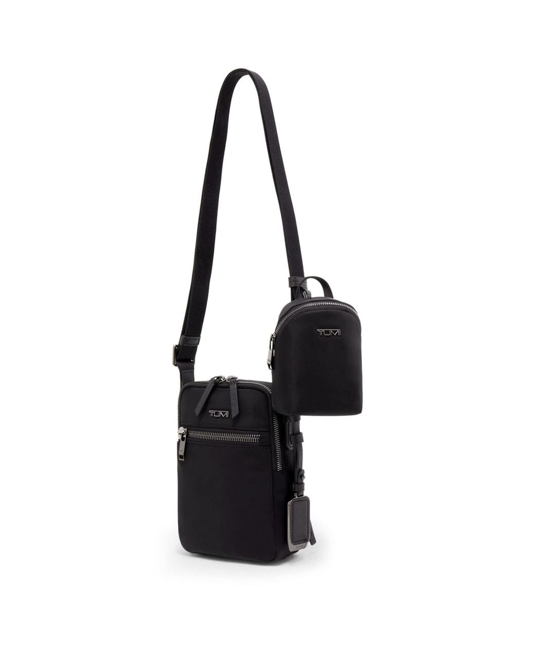 Tumi Black Nylon Voyageur Persia Cross-Body Bag