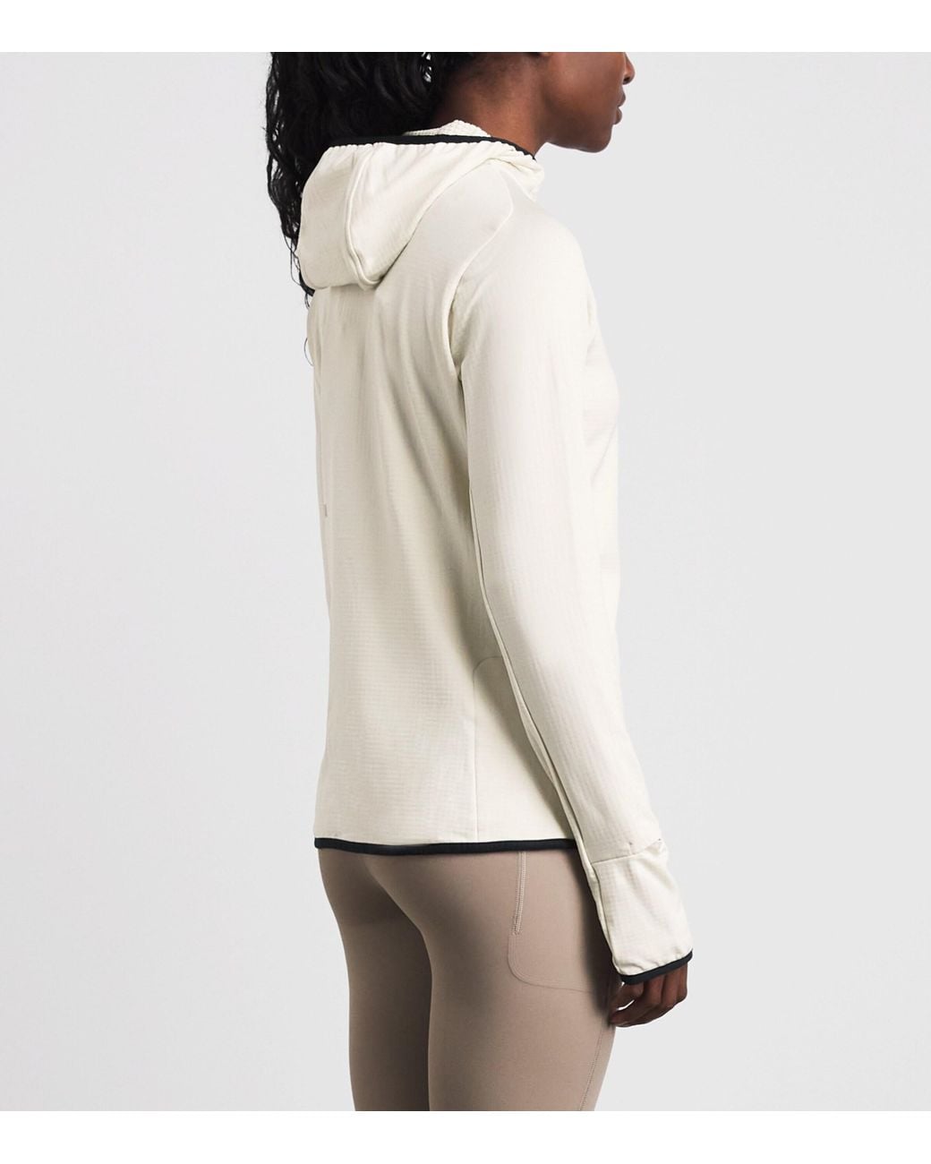 On Shoes White Climate Full-Zip Hoodie