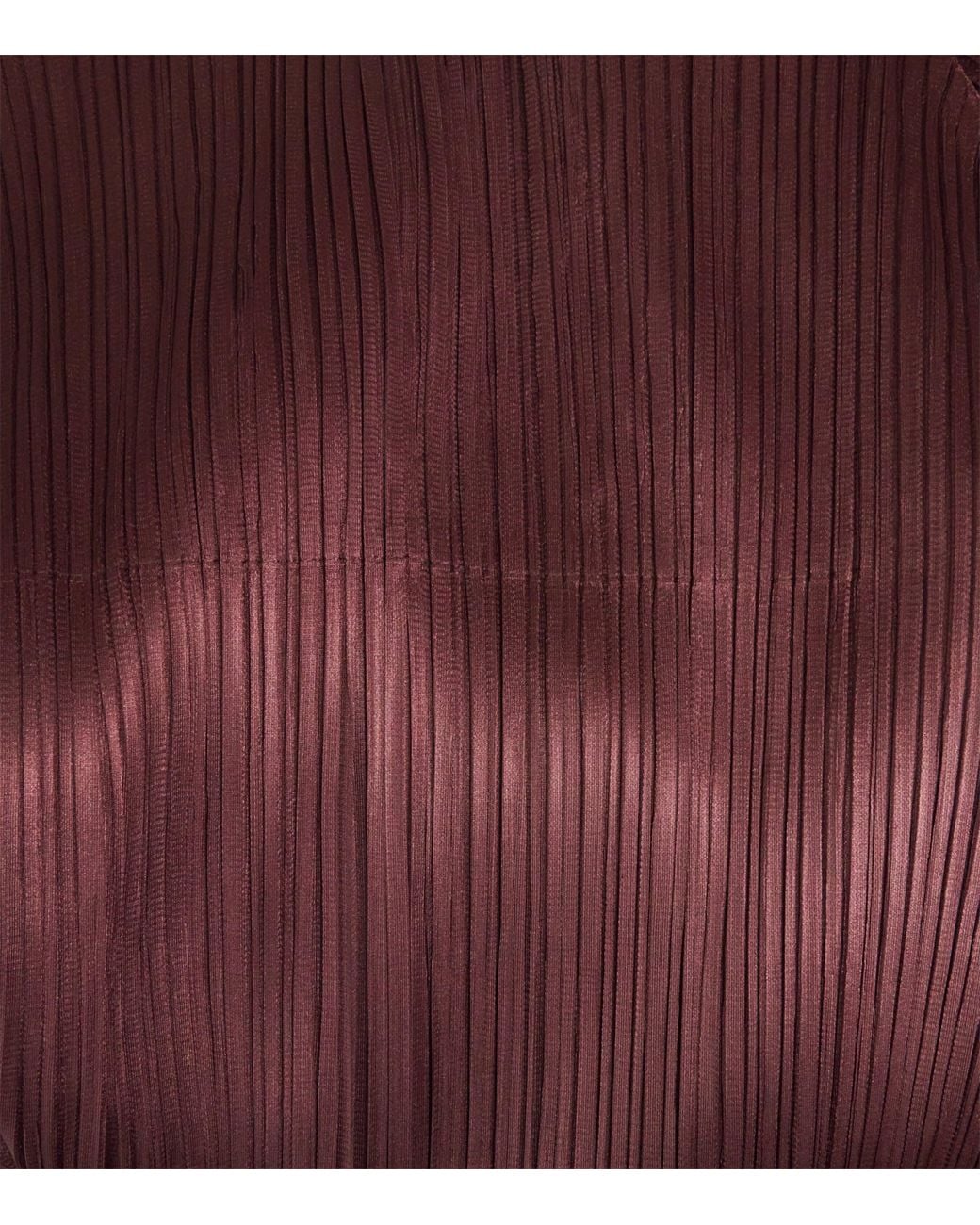 Pleats Please Issey Miyake Red January Monthly Colours Cardigan