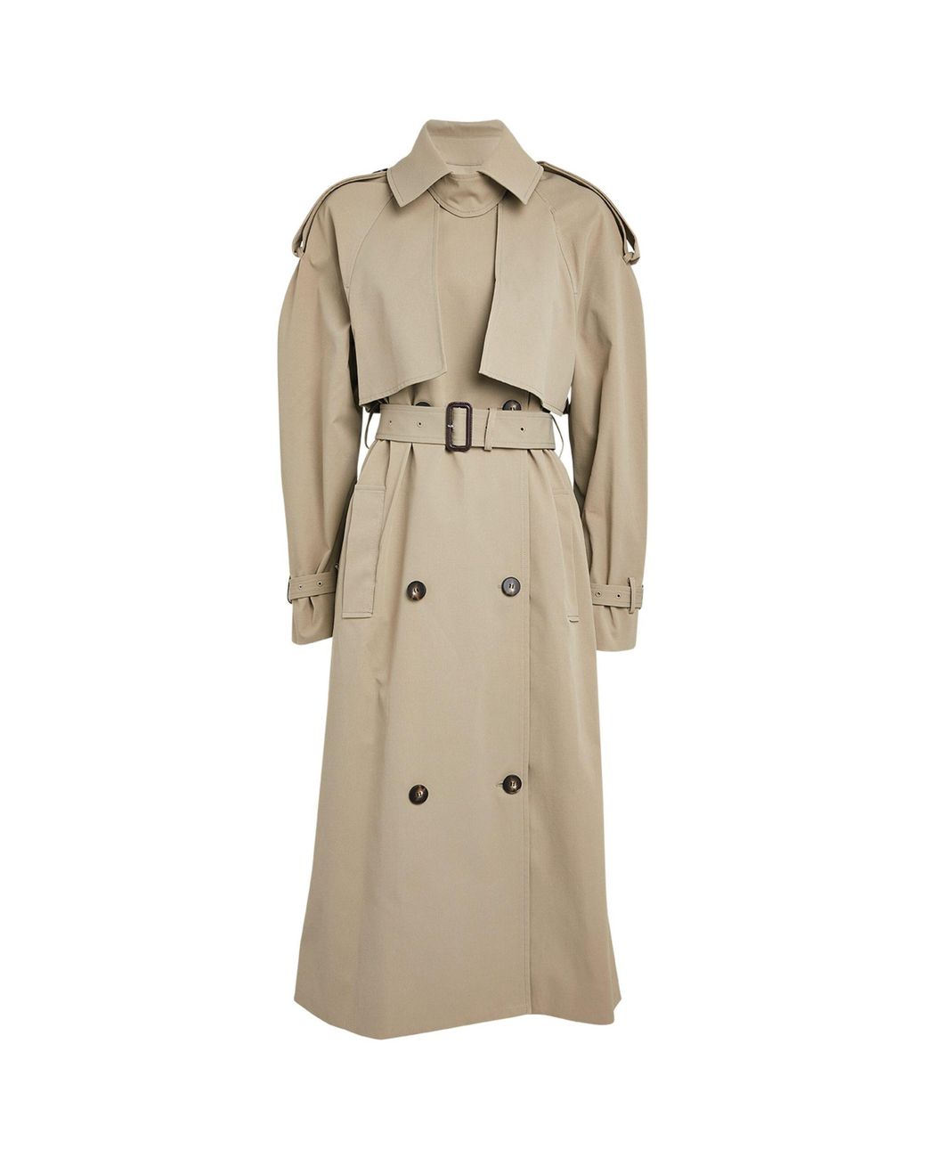 Camilla & Marc Synthetic Nelle Trench Coat in Green | Lyst UK