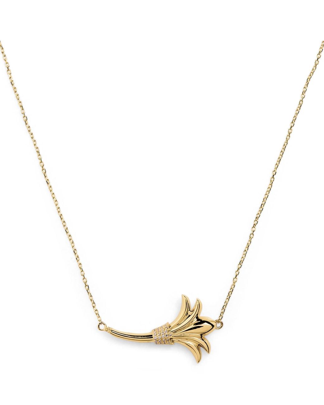 L'Atelier Nawbar Metallic And Diamond Psychedeliah Necklace