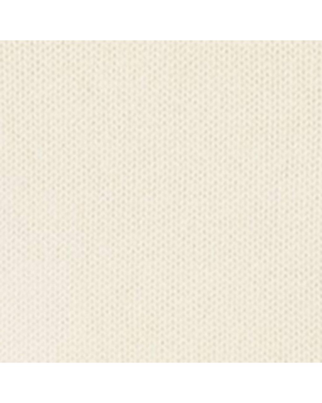Burberry White Cashmere High-Neck Sweater