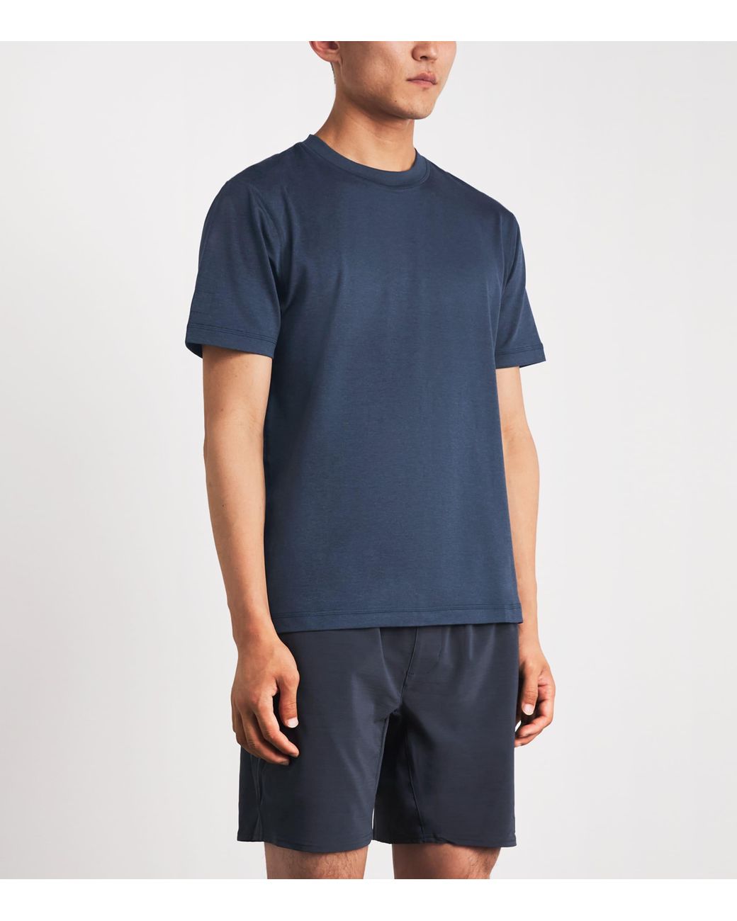 vuori Blue Ponto Performance T-Shirt for men