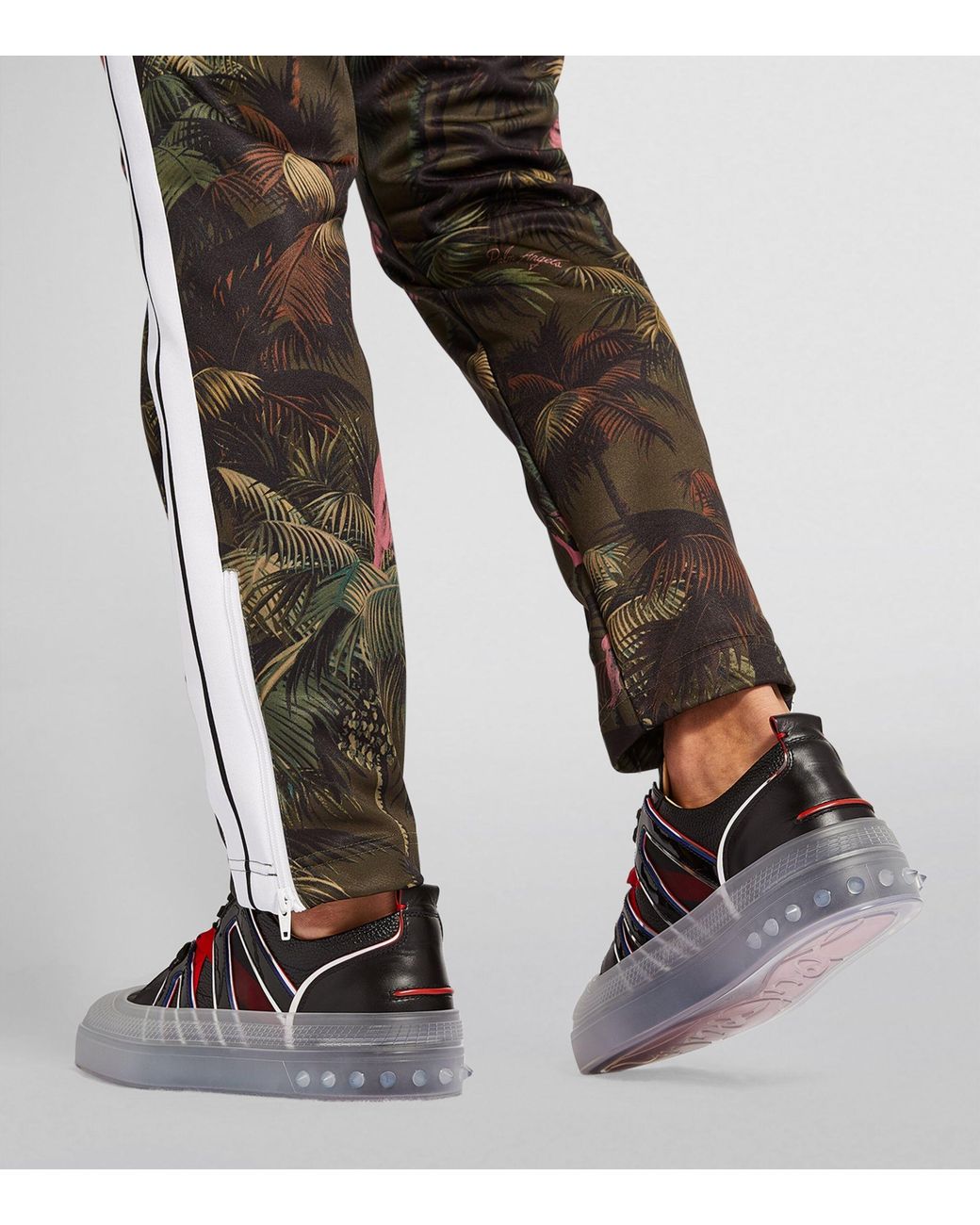 Christian Louboutin Vida Viva Sneakers in Black for Men Lyst