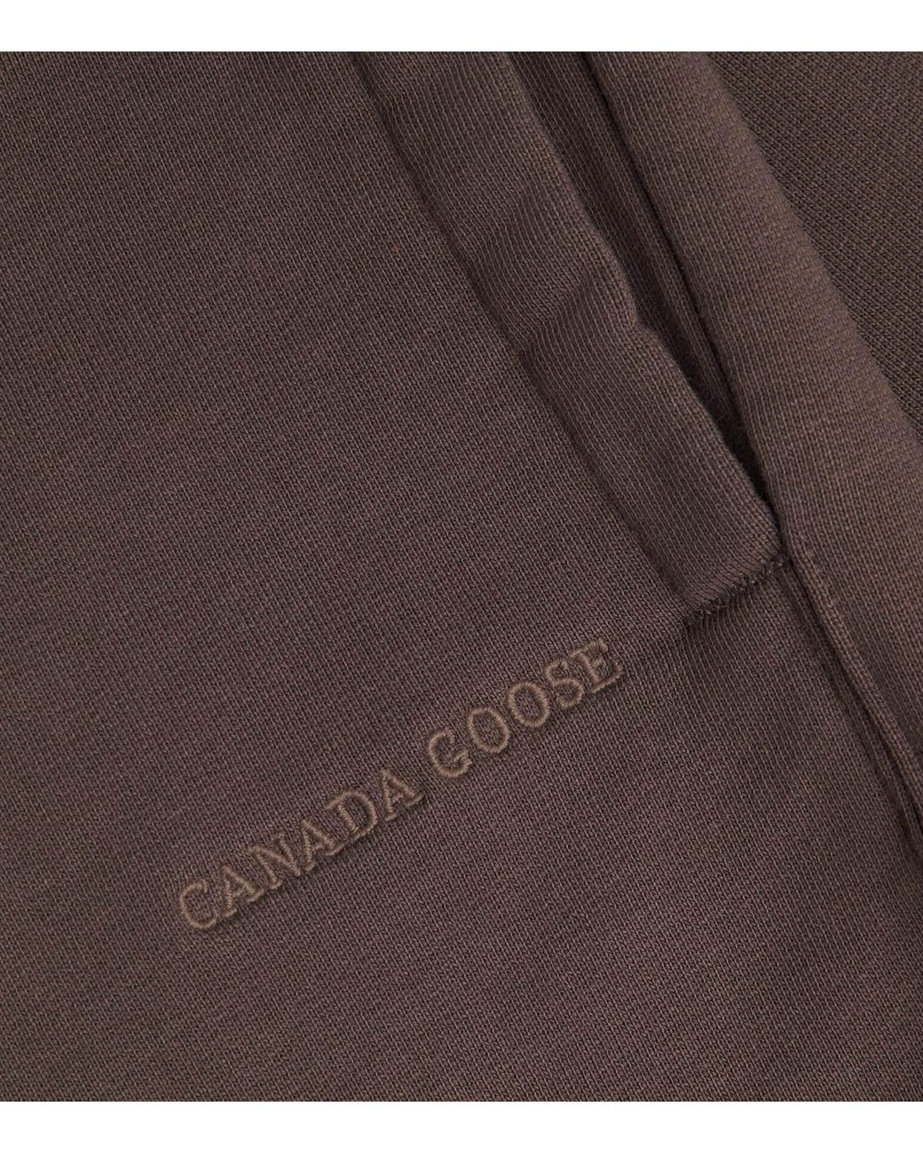 Canada Goose Brown Organic Cotton Wander Sweatpants