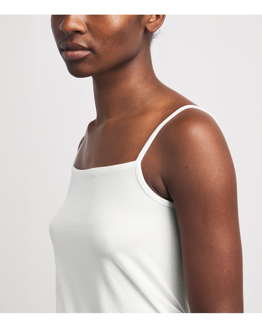 Wolford White Modal-Blend Aurora Tank Top