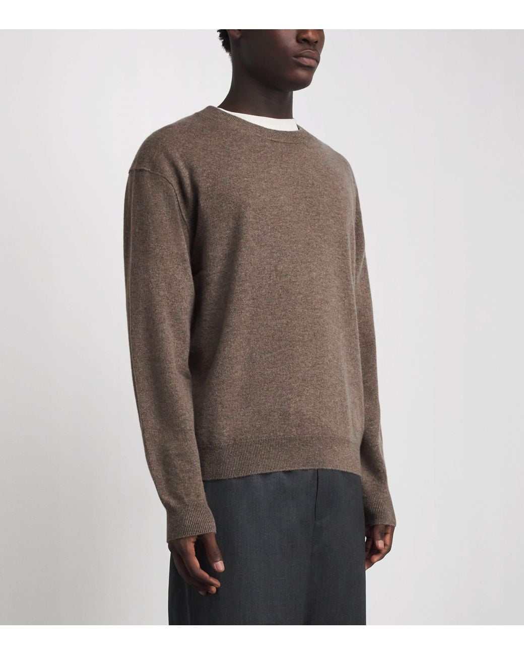 LE17SEPTEMBRE Brown Cashmere Sweater for men