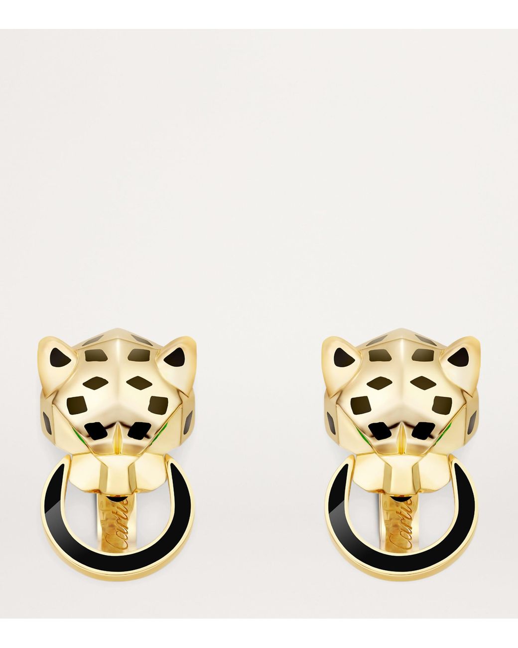 Cartier Metallic Panthère De Cufflinks for men