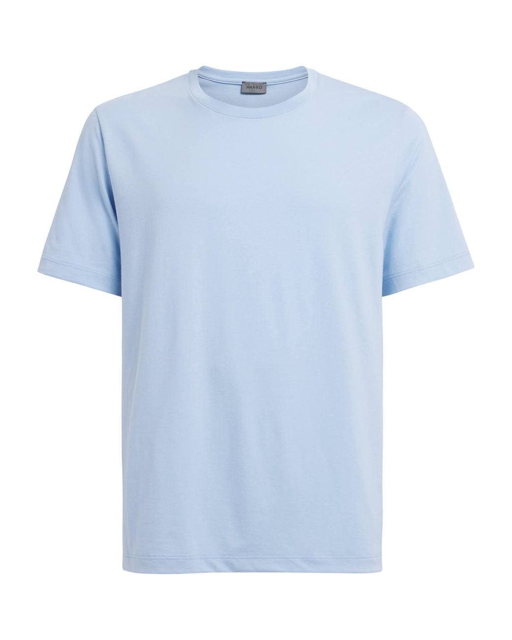Hanro Blue Cotton Night & Day T-Shirt for men