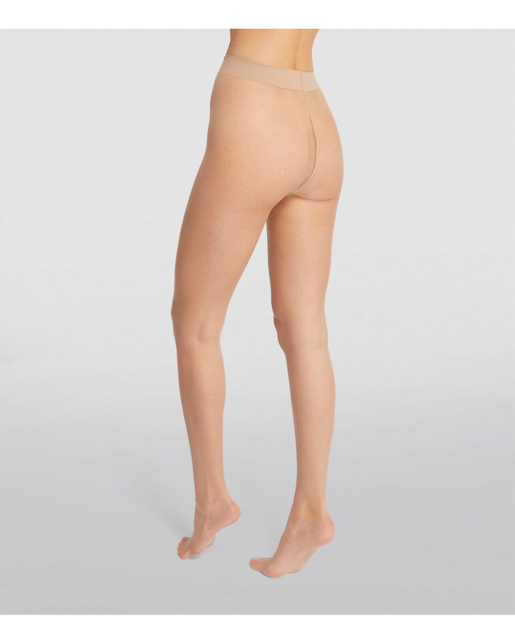 Wolford White Nude 8 Tights