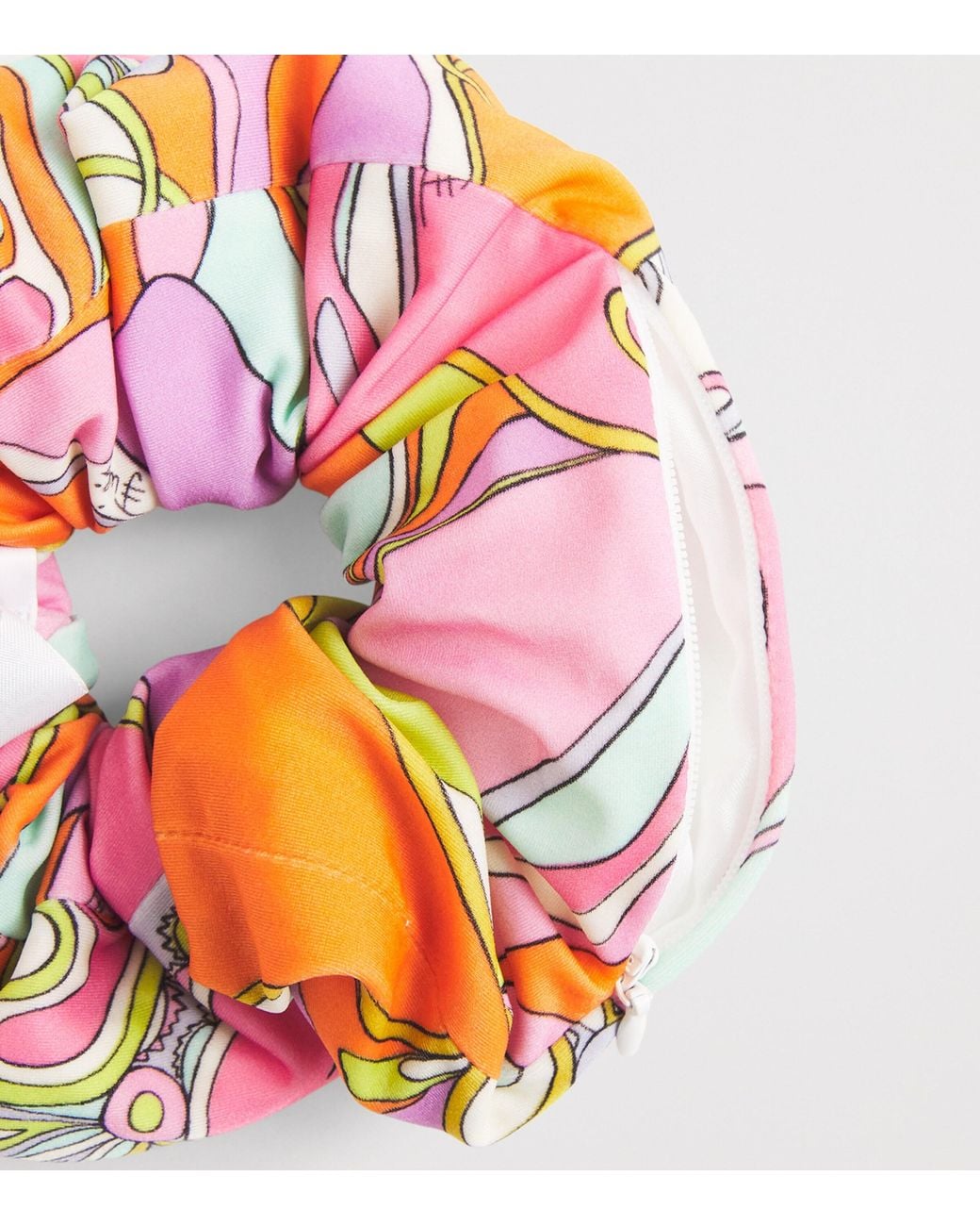 Emilio Pucci Multicolor Orchidee Scrunchie