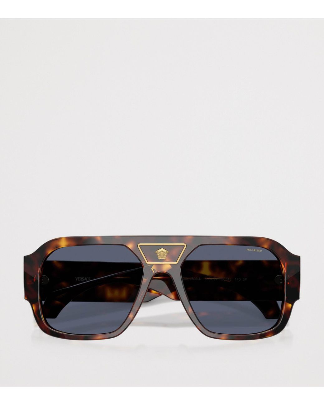 Versace Blue Acetate Ve4508U Square Sunglasses for men