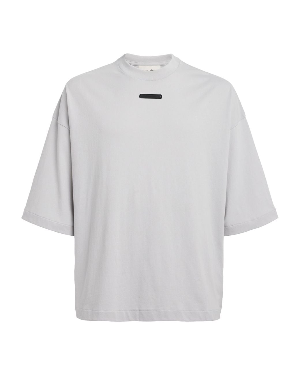 Fear Of God White Cotton Boxy Merch T-Shirt for men
