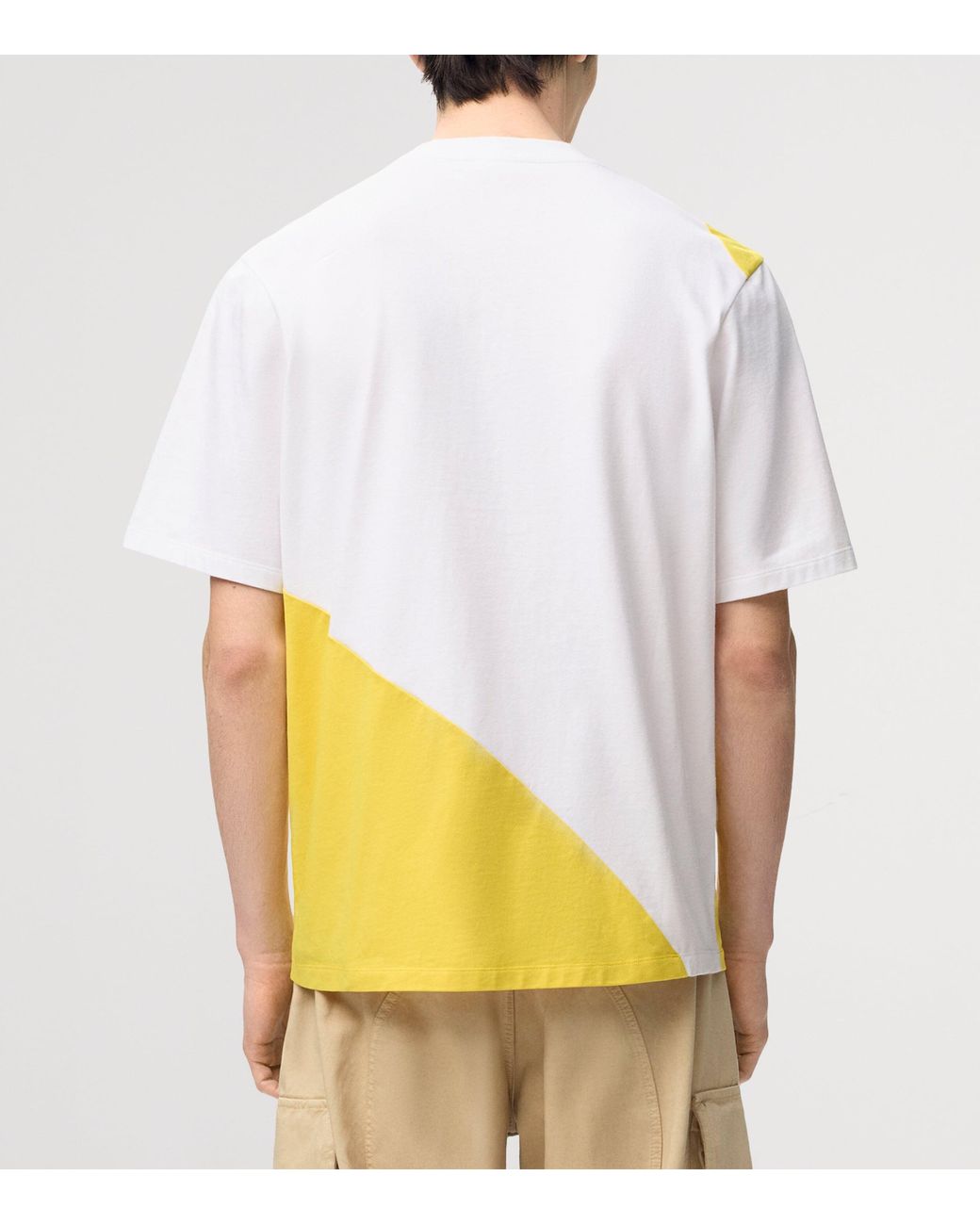 Loewe Yellow Cotton Relaxed T-Shirt for men