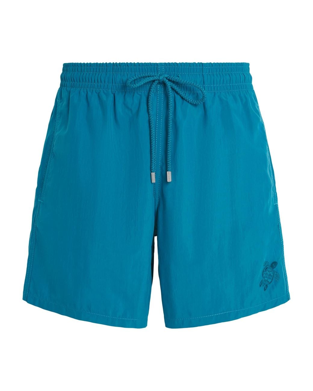 Vilebrequin Blue Turtle Embroidered Moorea Swim Shorts for men