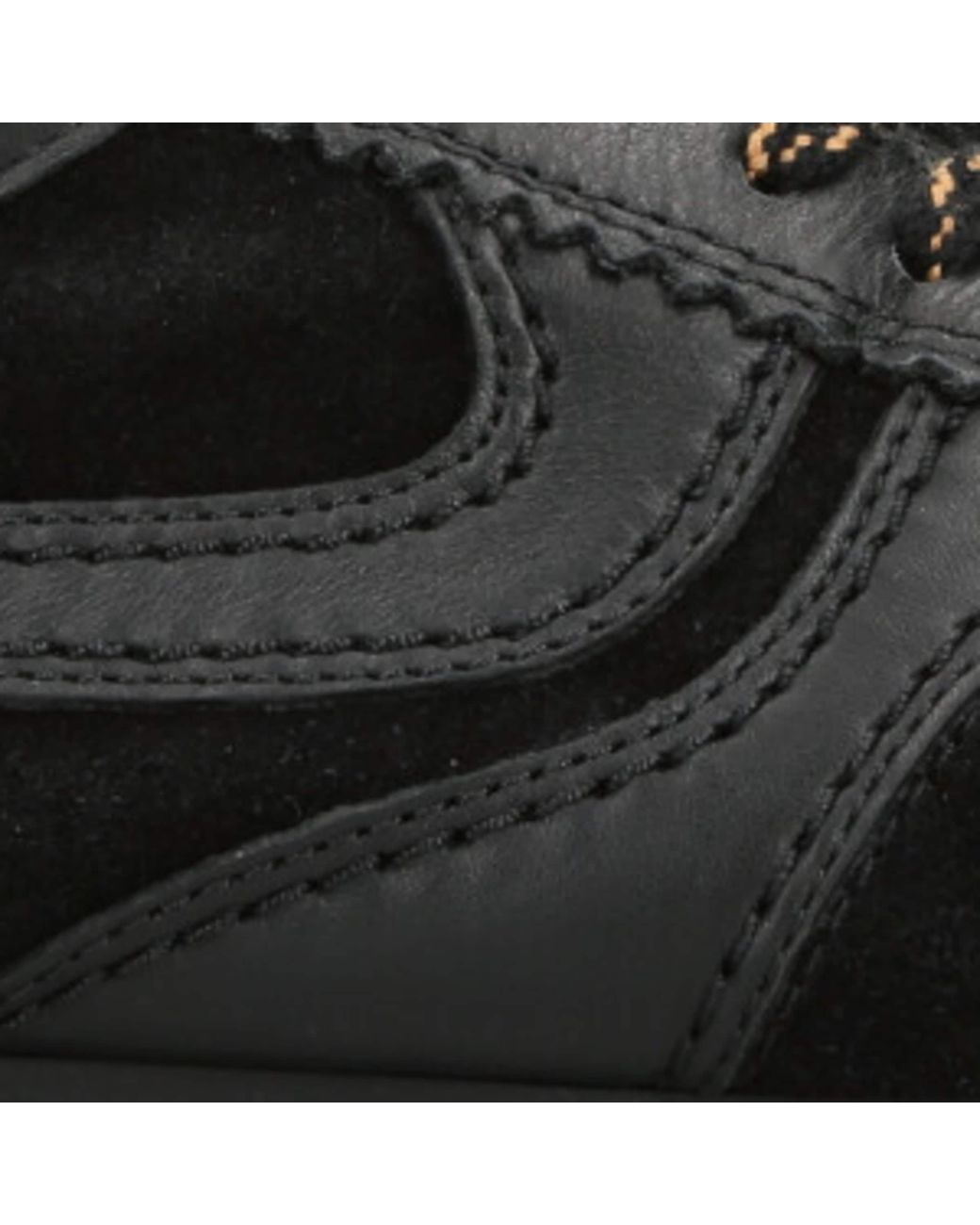 Dries Van Noten Black Suede Dustin Sneakers