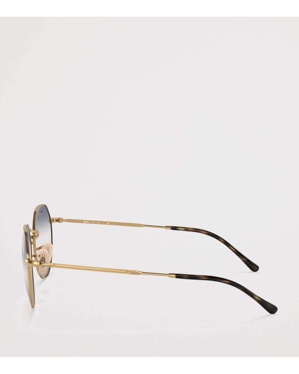 Ray-Ban Metallic Metal Jack Round Sunglasses