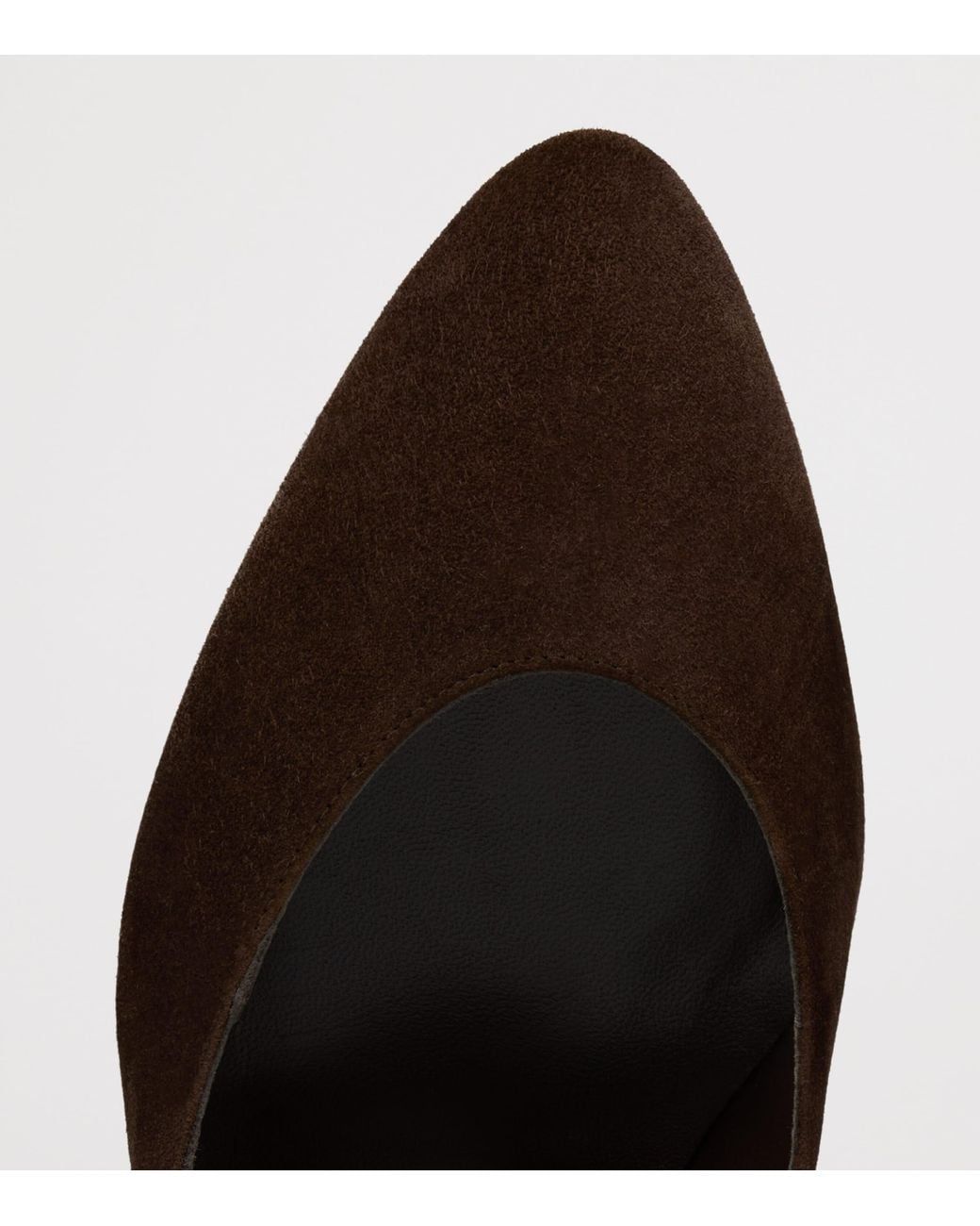 Christian Louboutin Brown Fannylove 85 Suede Pumps