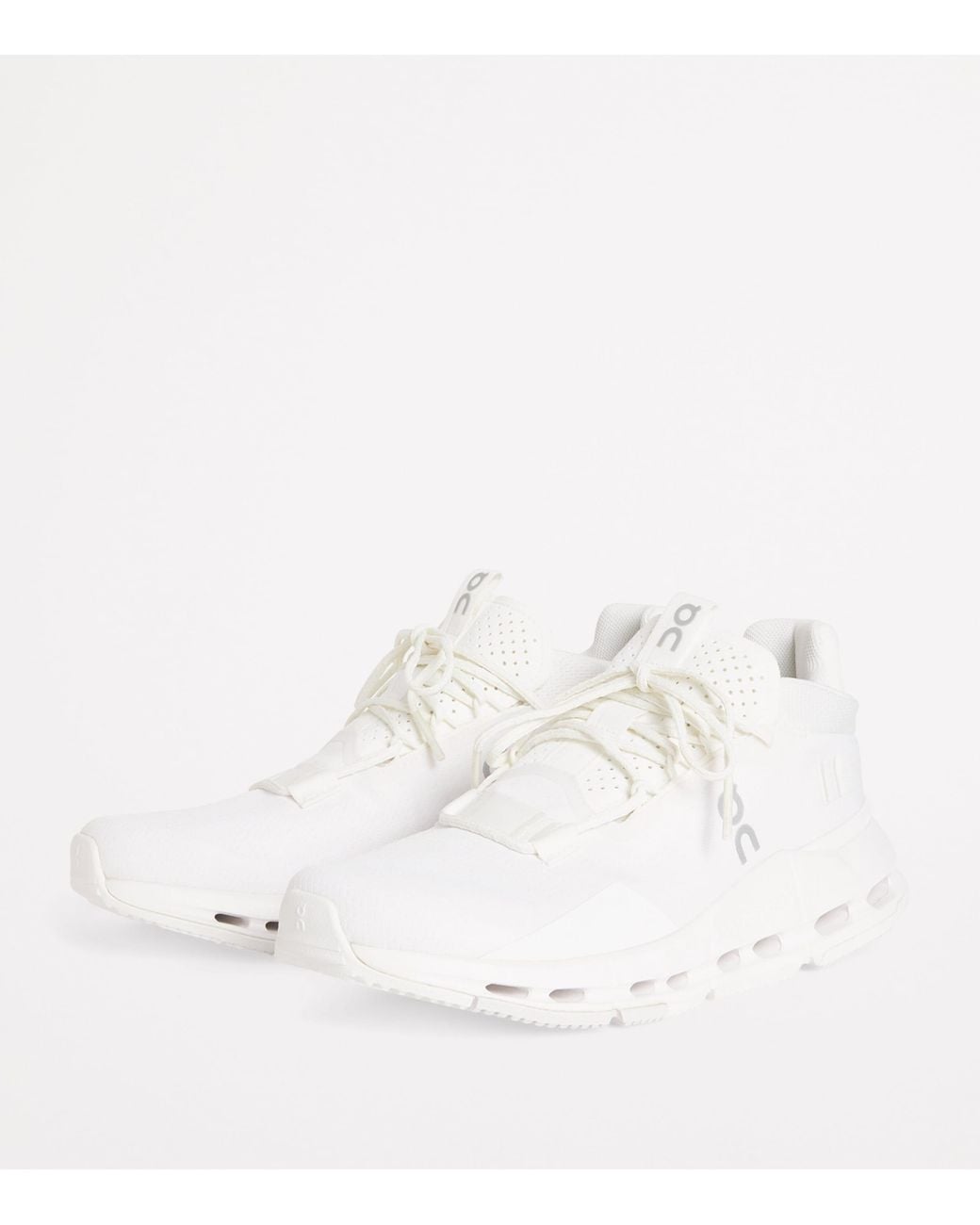 On Shoes White Cloudnova 2 Trainers