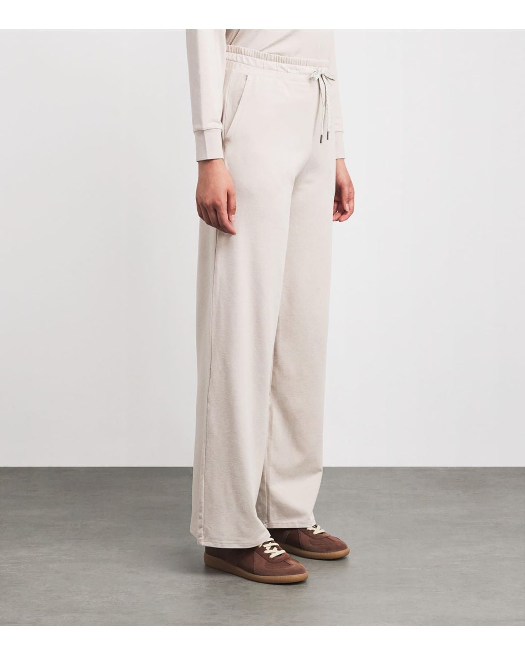 vuori White Dreamknit Halo Essentials Sweatpants
