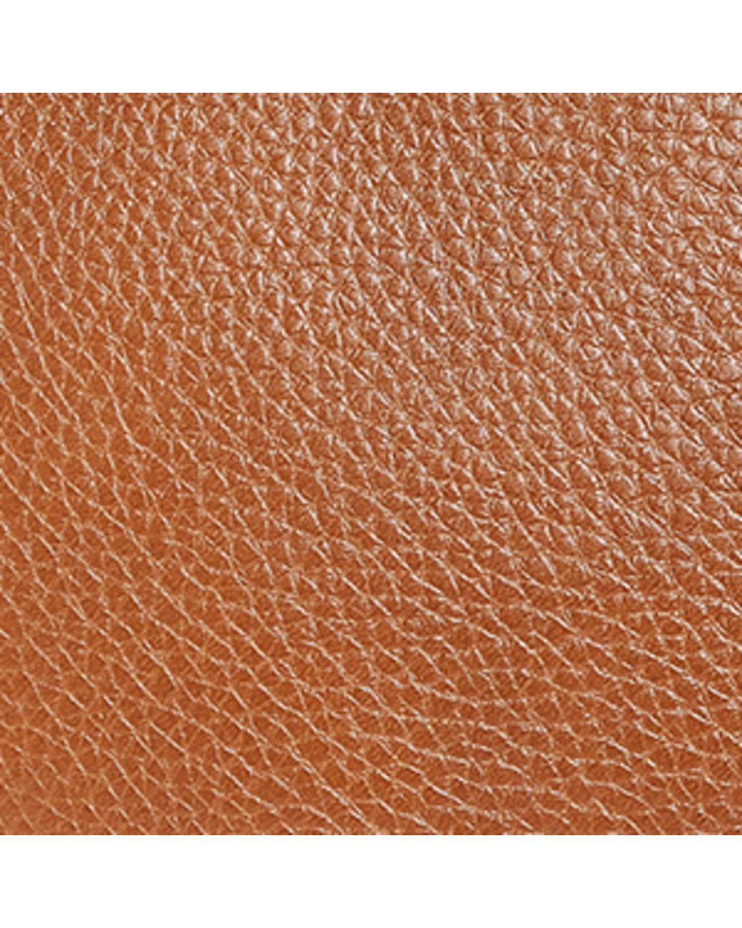 Chloé Brown Leather Spin Zipped Pouch