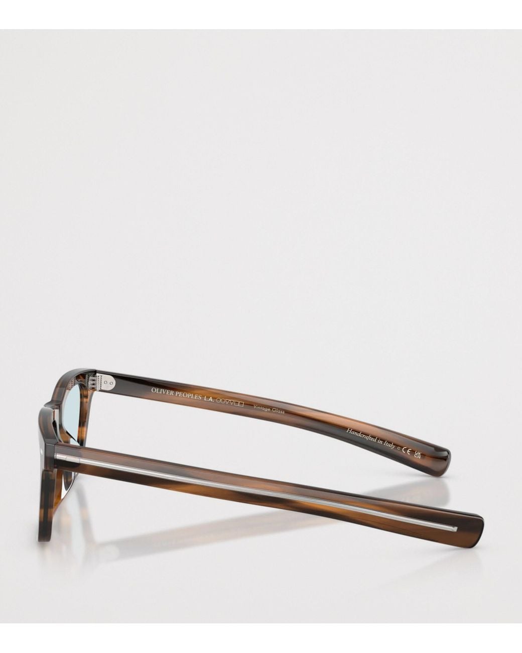 Oliver Peoples Brown Acetate Maestro Pillow Sunglasses