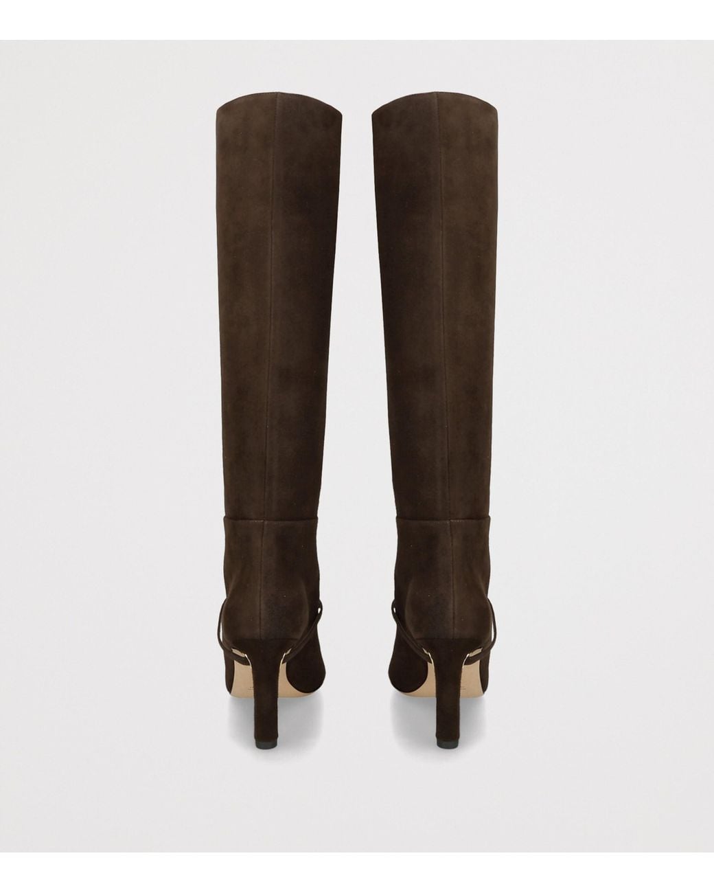 JENNIFER CHAMANDI Brown Suede Samuele Knee-High Boots 85
