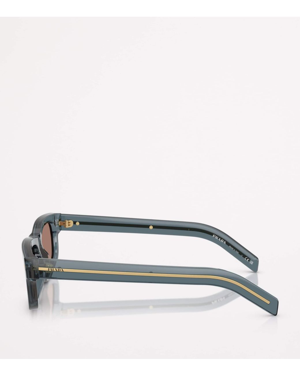 Prada Brown Acetate Pr B11S Sunglasses for men