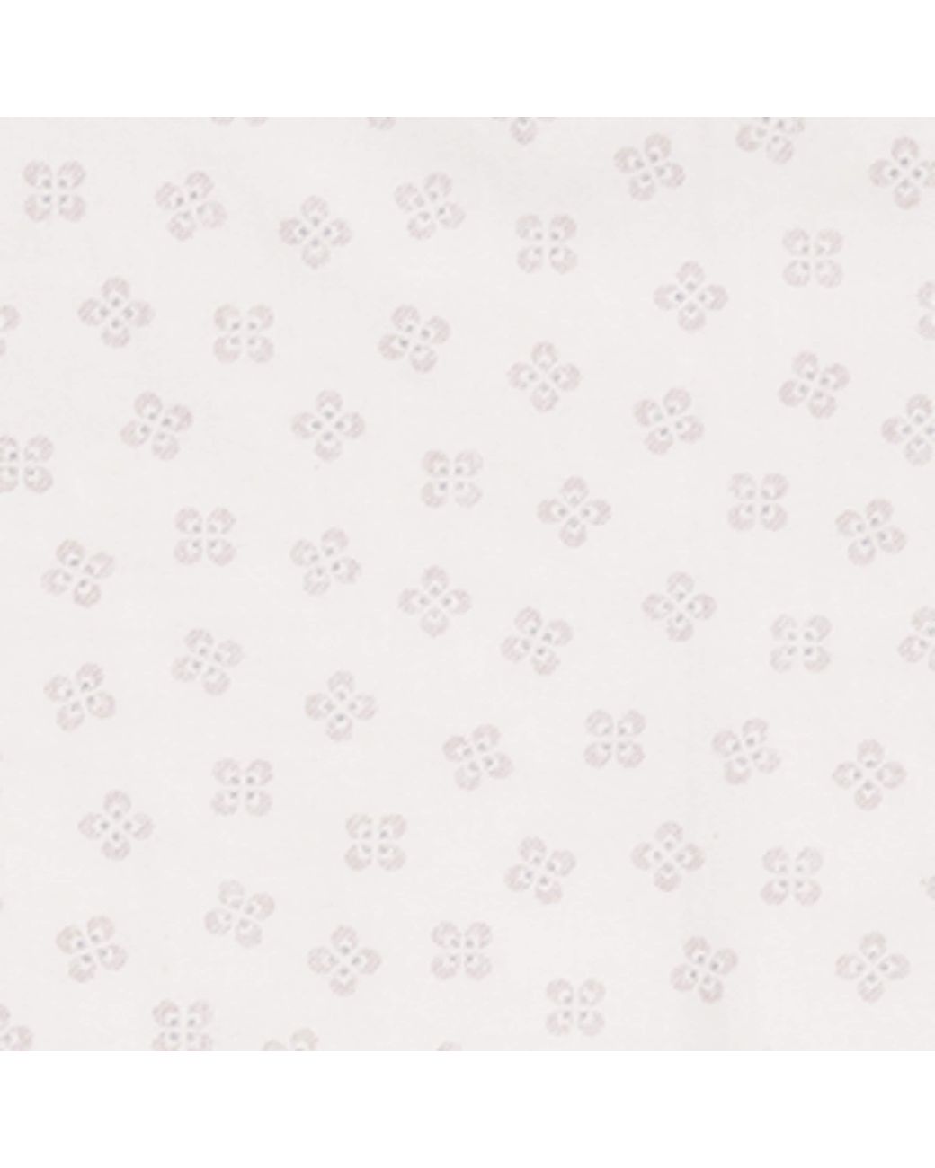 Eleventy White Cotton-Wool Printed Pocket Square for men
