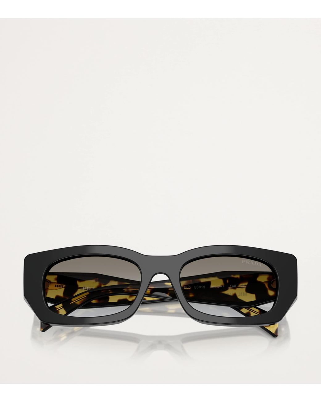 Prada Black Acetate Prb05S Sunglasses